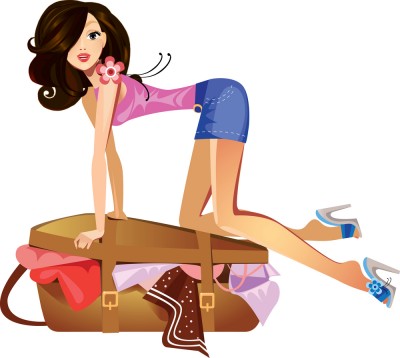 10 things every woman thinks packing a suitcase